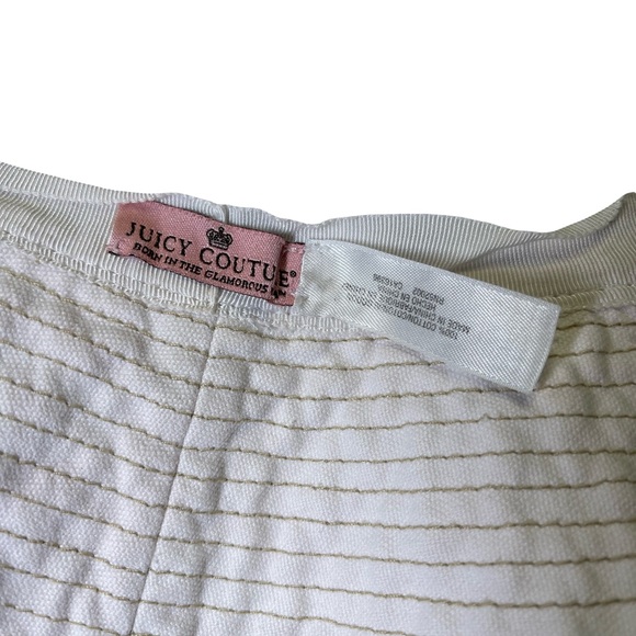 Juicy Couture auth Graphic Logo Bucket Hat – White/Silver - Picture 3 of 5